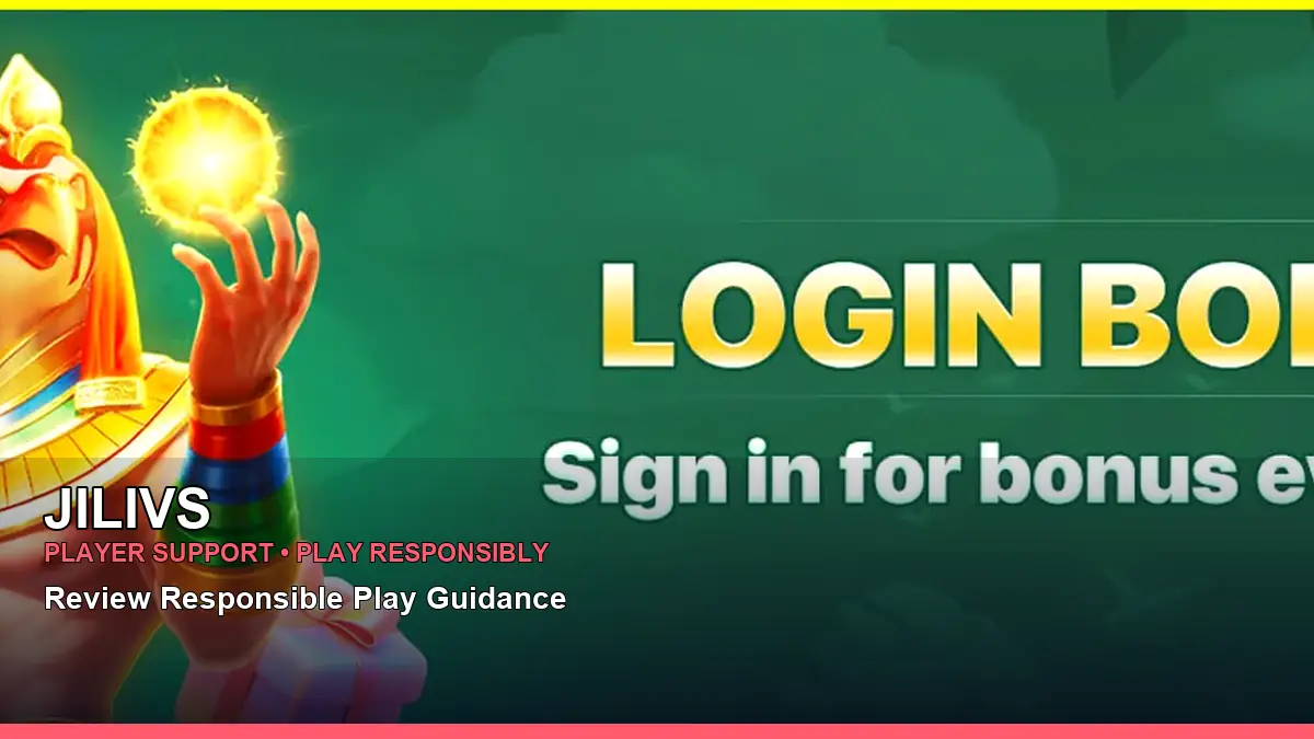 JILIVS player support and responsible gaming guide for Philippine players